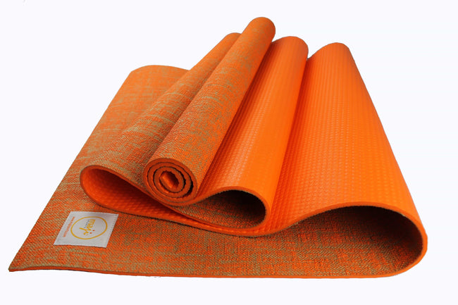 Jute Premium ECO Fitness, pilates, Yoga Mat + Muscle Recovery & 3 Pack Resistance Band Bundle