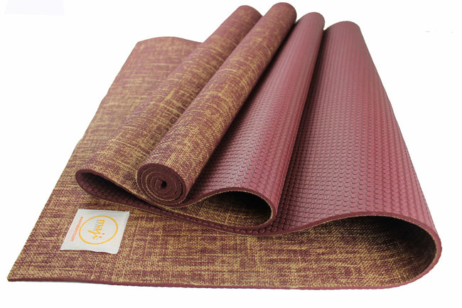 Jute Premium ECO Fitness, pilates, Yoga Mat + Fitness Bundle