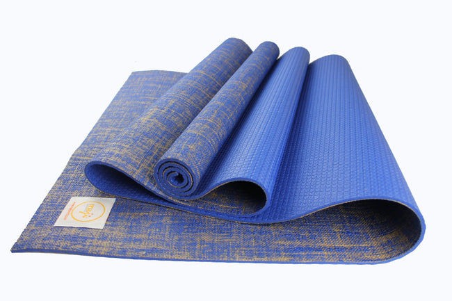 Jute Premium ECO Fitness, pilates, Yoga Mat + Muscle Recovery & 3 Pack Resistance Band Bundle