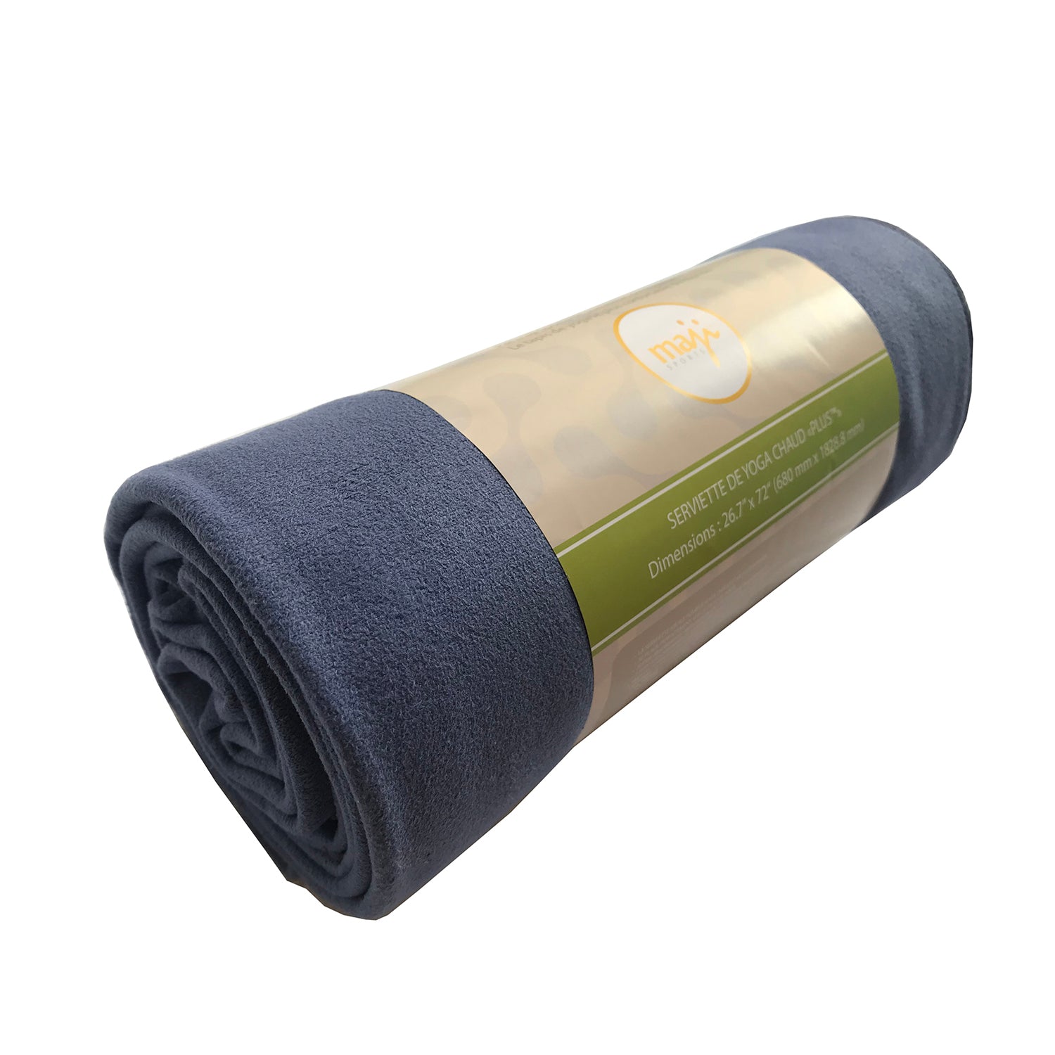 Manduka eQua Yoga Mat Towel, Midnight, 72, Mat Towels -  Canada